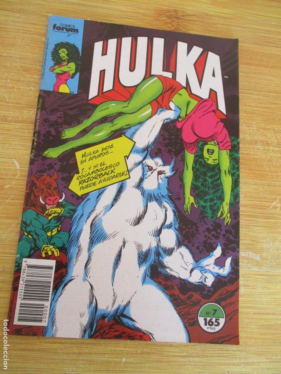 C&oacute;mics: MARVEL-HULKA, N&ordm;. 7- FORUM - Foto 1