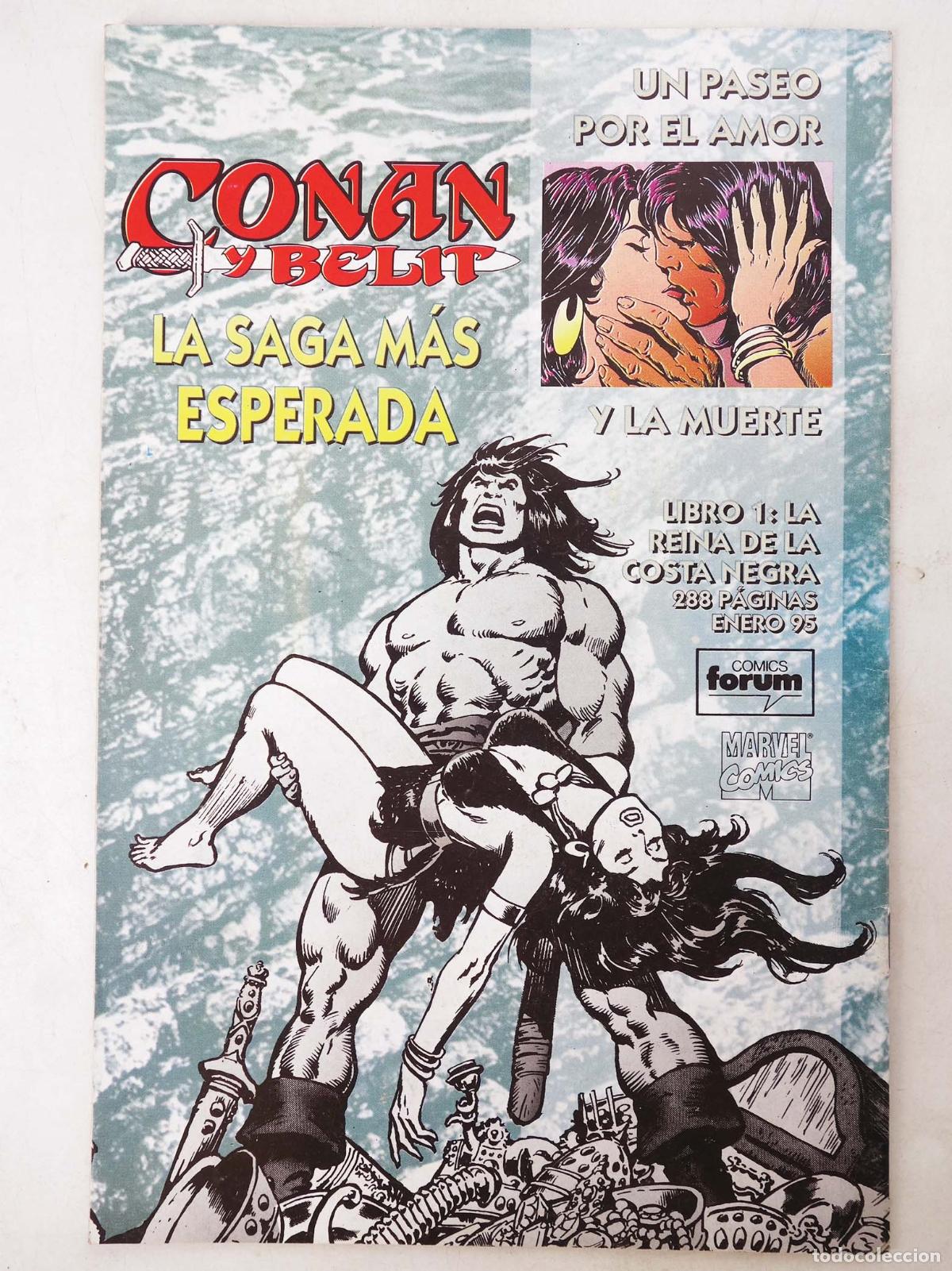 C&oacute;mics: CONAN EL AVENTURERO 1 (Roy Thomas/Rafael Kayanan) Forum, 1994 - Foto 2