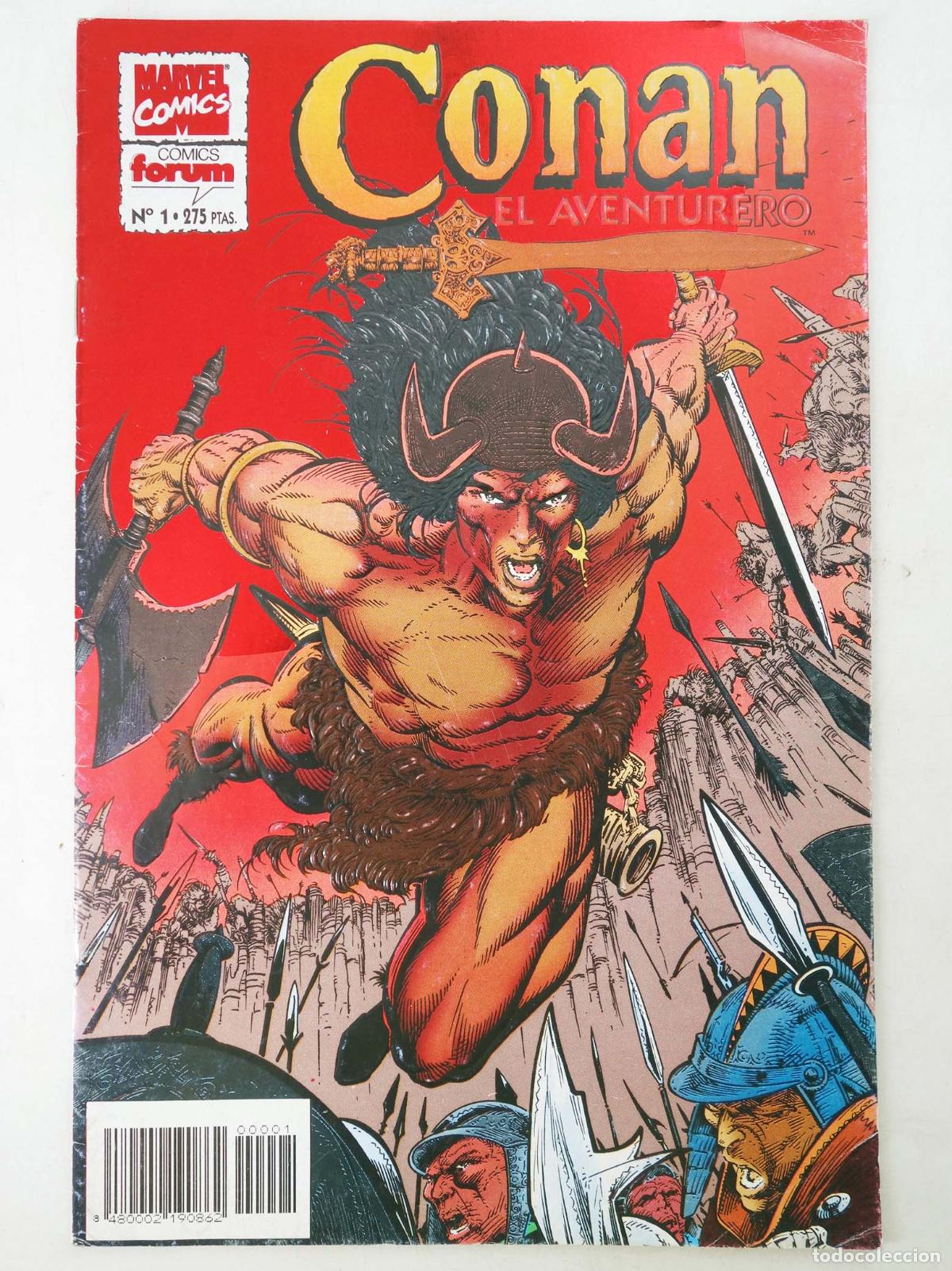 C&oacute;mics: CONAN EL AVENTURERO 1 (Roy Thomas/Rafael Kayanan) Forum, 1994 - Foto 1