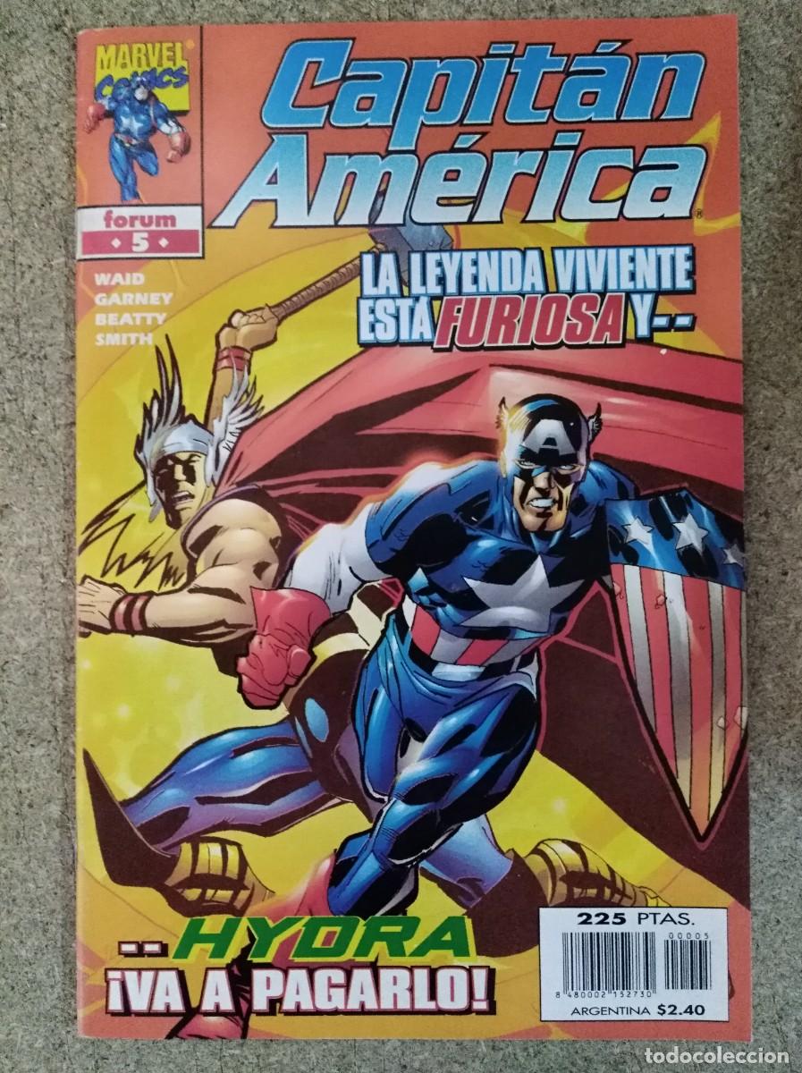 C&oacute;mics: Capitan America 5.Vol.4.Marvel.Forum - Foto 1