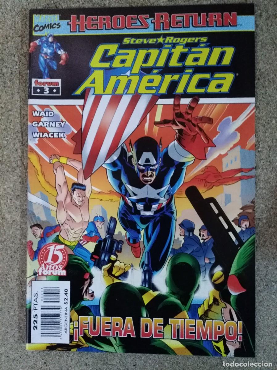 C&oacute;mics: Capitan America 3.Vol.4.Marvel.Forum - Foto 1