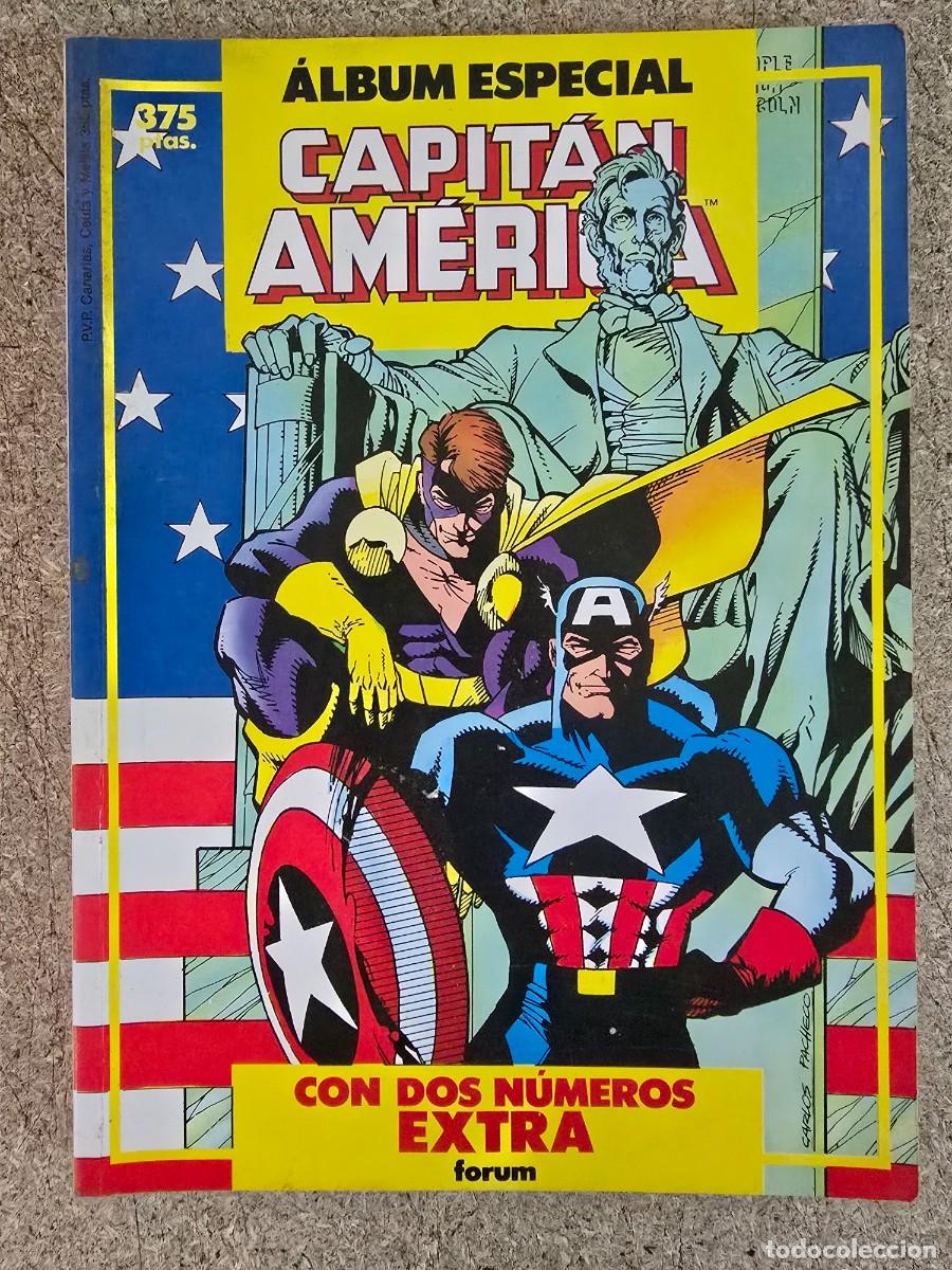 C&oacute;mics: Capitan America Vol.1.Retapado.Dos Extras.Marvel.Forum - Foto 1
