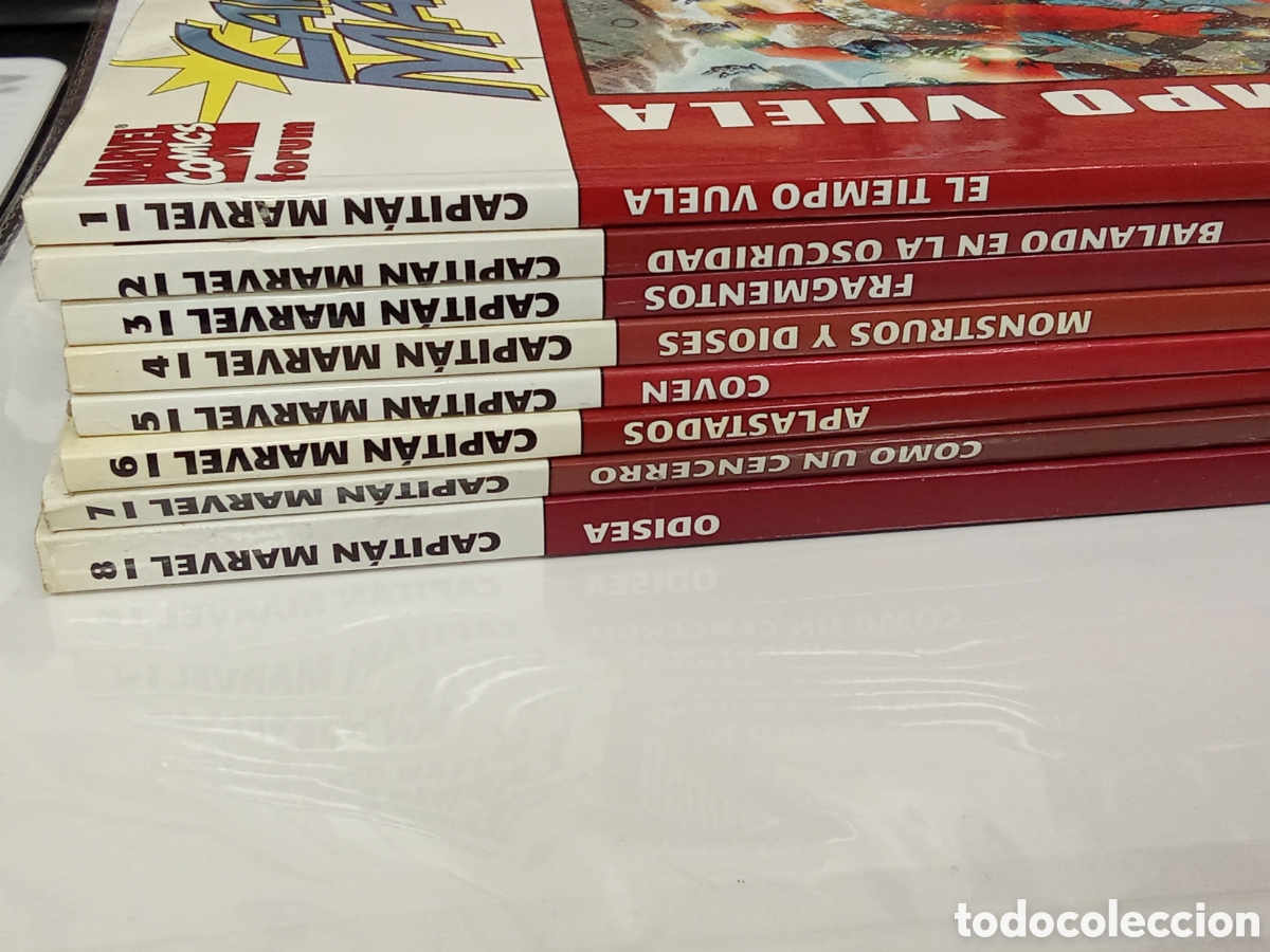 C&oacute;mics: CAPIT&Aacute;N MARVEL 1 AL 8 MARVEL COMICS - Foto 1