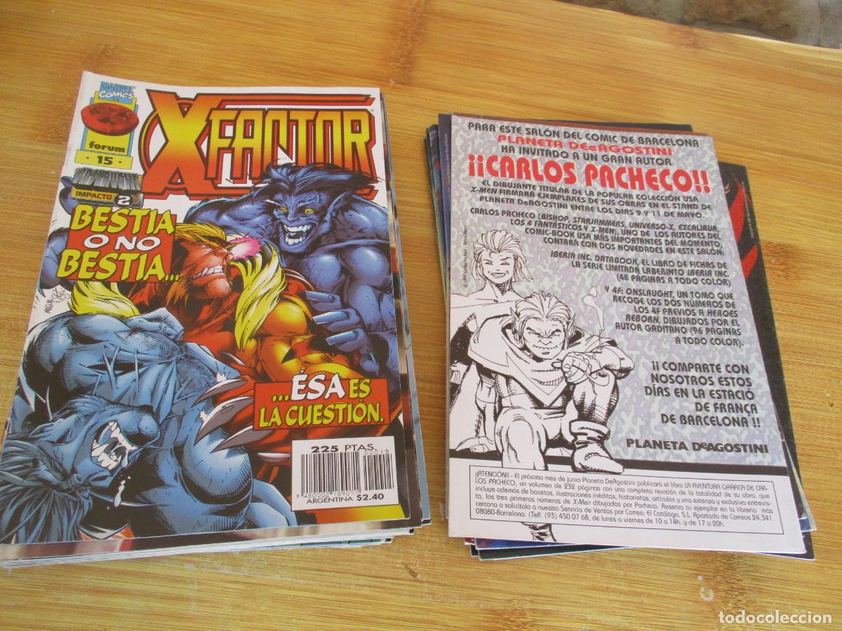 C&oacute;mics: MARVEL COMICS FORUM, - X FACTOR, N&ordm;., 1 AL 39 MENOS EL N&ordm;. 17- SON 38 COMICS - Foto 6