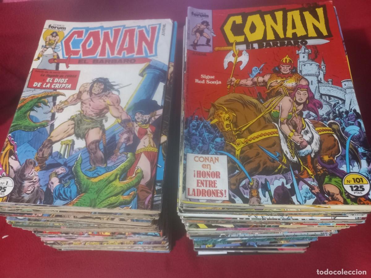 C&oacute;mics: CONAN EL BARBARO COMPLETA 213 NUMEROS - Foto 1