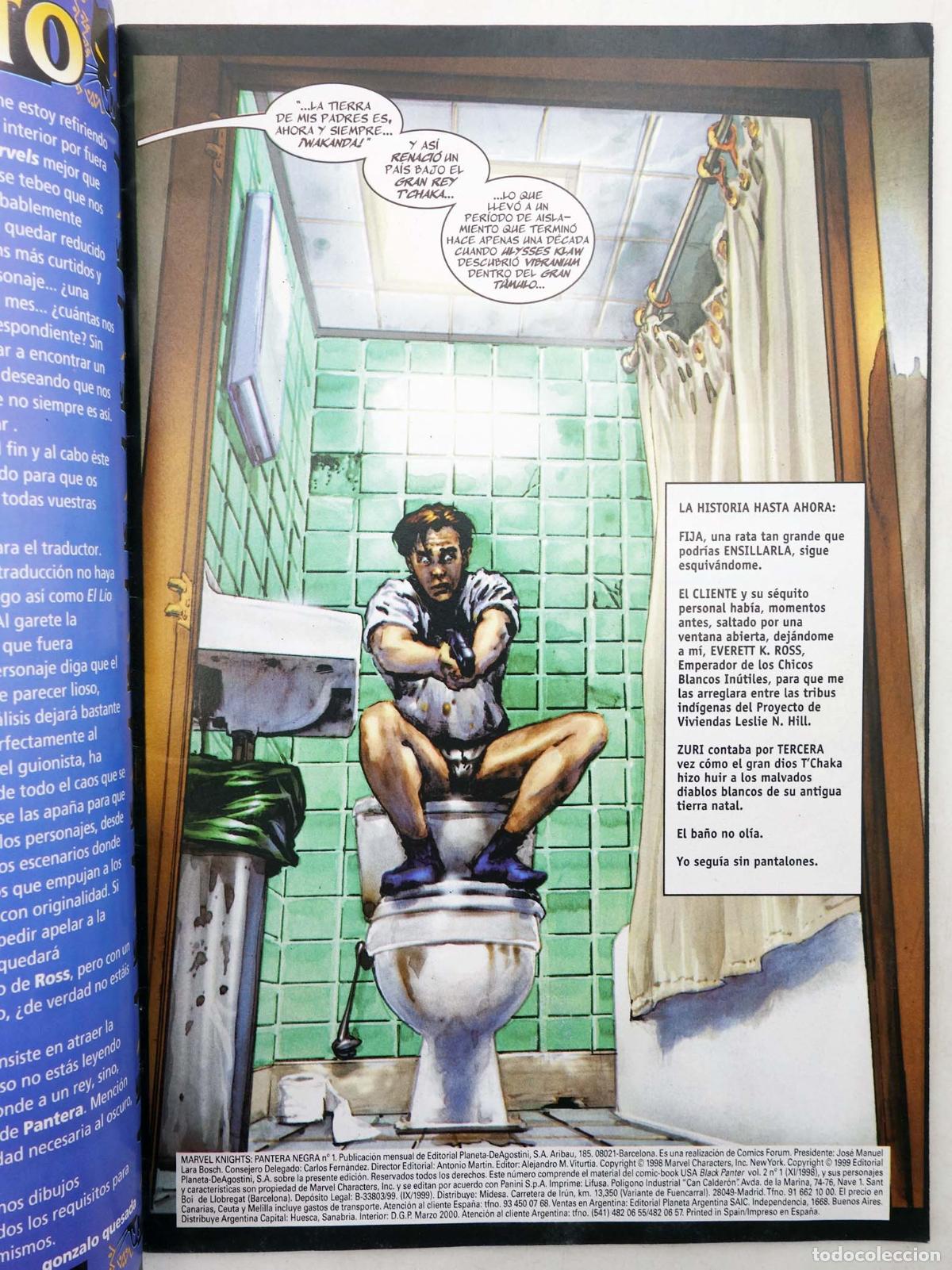 C&oacute;mics: MARVEL KNIGHTS: PANTERA NEGRA 1 A 16. COMPLETA. Forum, 1999 - Foto 7