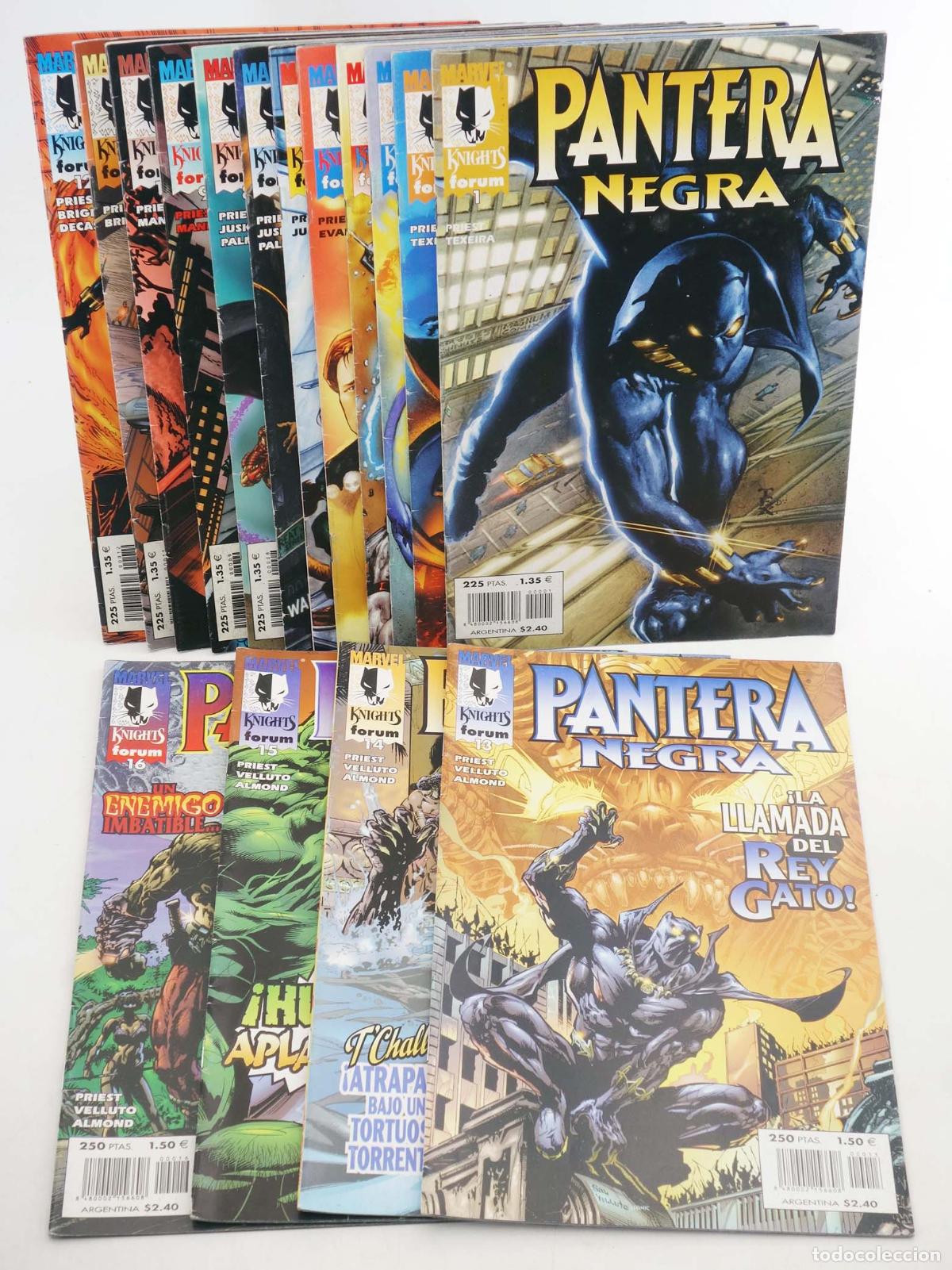 C&oacute;mics: MARVEL KNIGHTS: PANTERA NEGRA 1 A 16. COMPLETA. Forum, 1999 - Foto 1