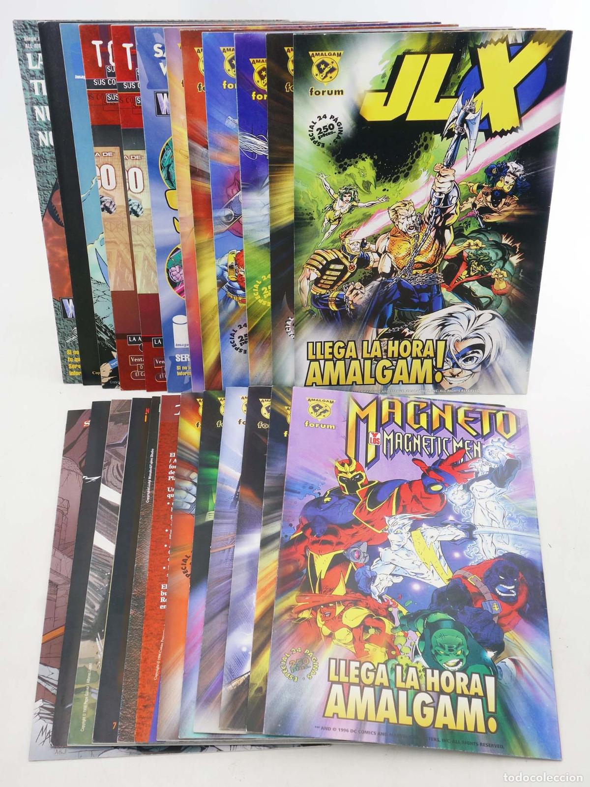 C&oacute;mics: AMALGAM 1 A 24. COMPLETA. Forum, 1997 - Foto 2