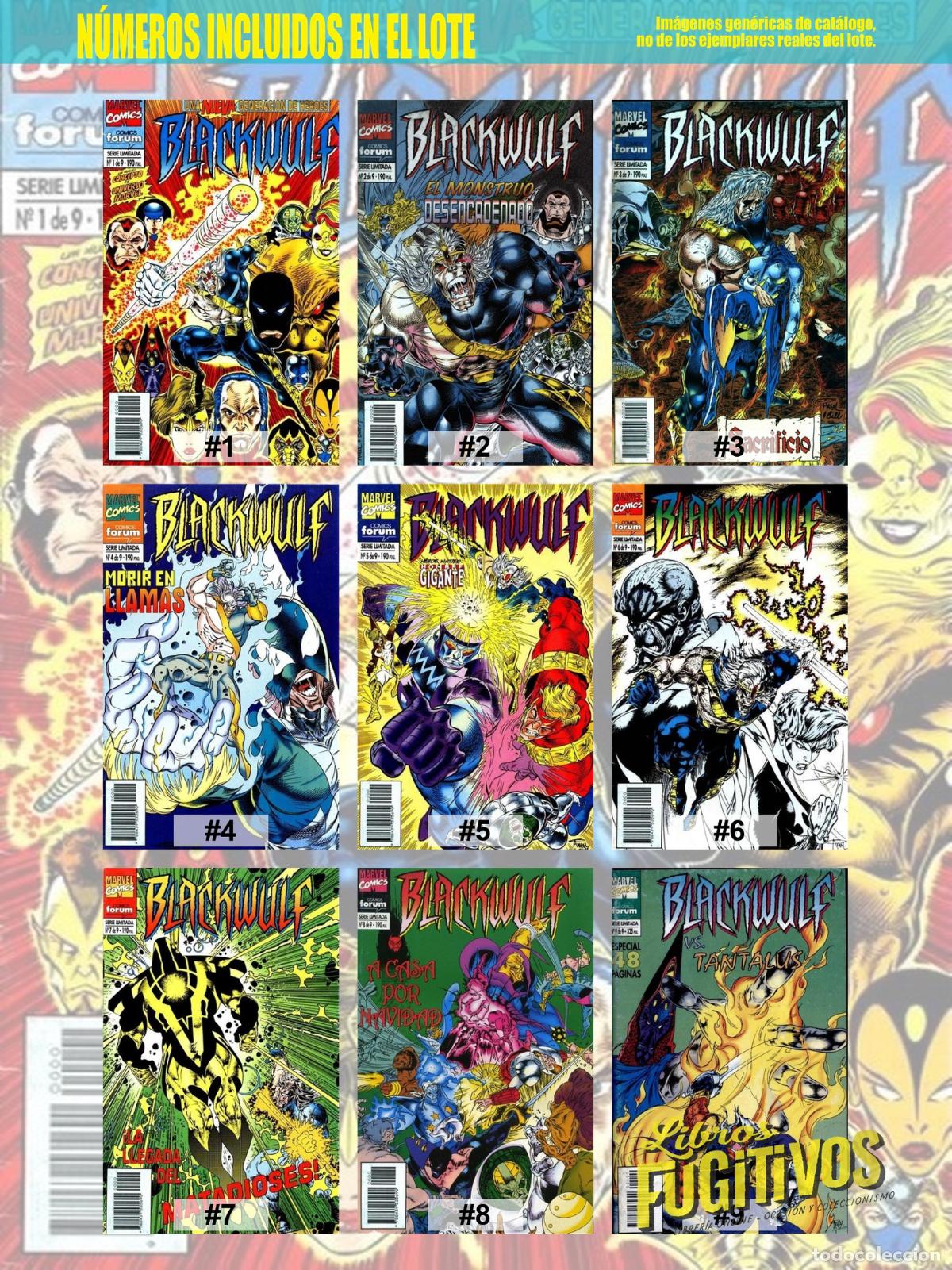 C&oacute;mics: BLACKWULF 1 A 9. COMPLETA. Forum, 1995 - Foto 3