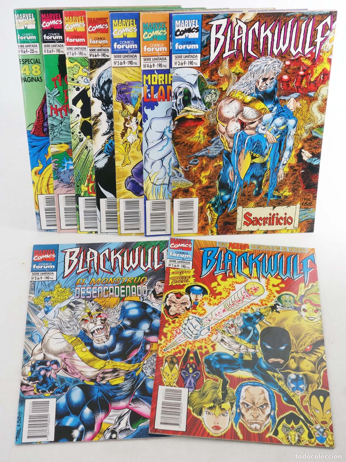 C&oacute;mics: BLACKWULF 1 A 9. COMPLETA. Forum, 1995 - Foto 1
