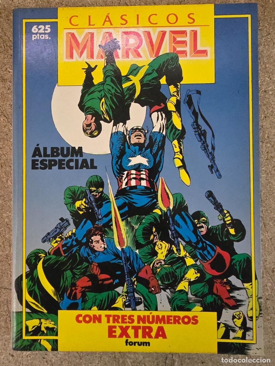 C&oacute;mics: Clasicos Marvel.Retapado.Tres Numeros Extra.Marvel.Forum - Foto 1