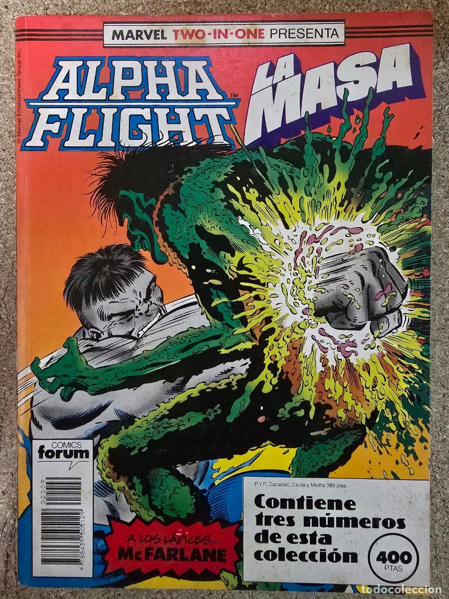 C&oacute;mics: Alpha Flight / La Masa.Retapado.51 al 53.Marvel.Forum - Foto 1