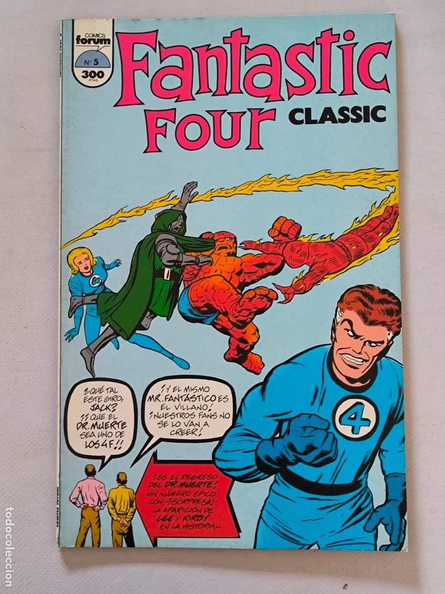 C&oacute;mics: FANTASTIC FOUR CLASSIC N&ordm; 5 - MARVEL - FORUM (I2) - Foto 1