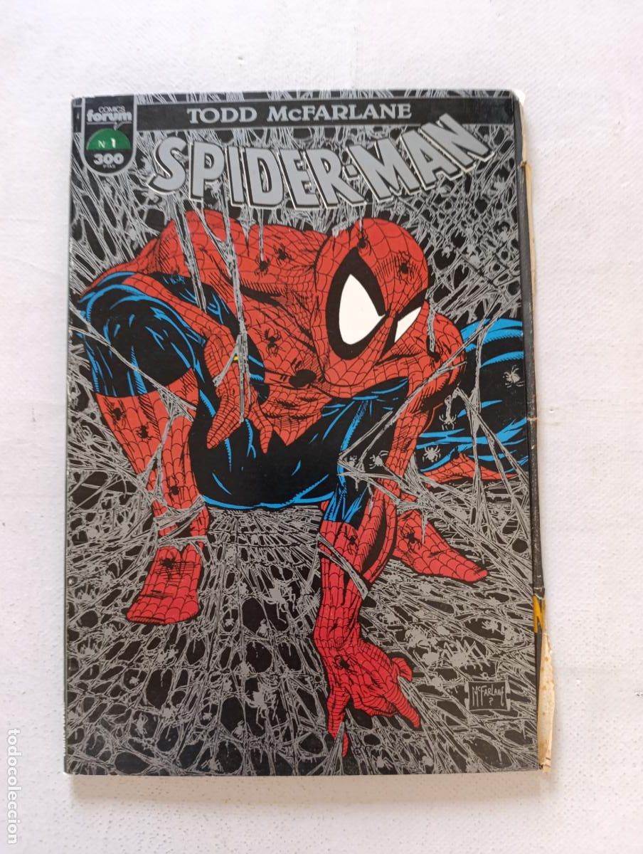 C&oacute;mics: SPIDERMAN N&ordm; 1 - TODD MCFARLANE - FORUM (365) - Foto 1