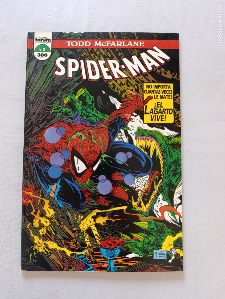 C&oacute;mics: SPIDERMAN N&ordm; 2 - TODD MCFARLANE - FORUM (365) - Foto 1
