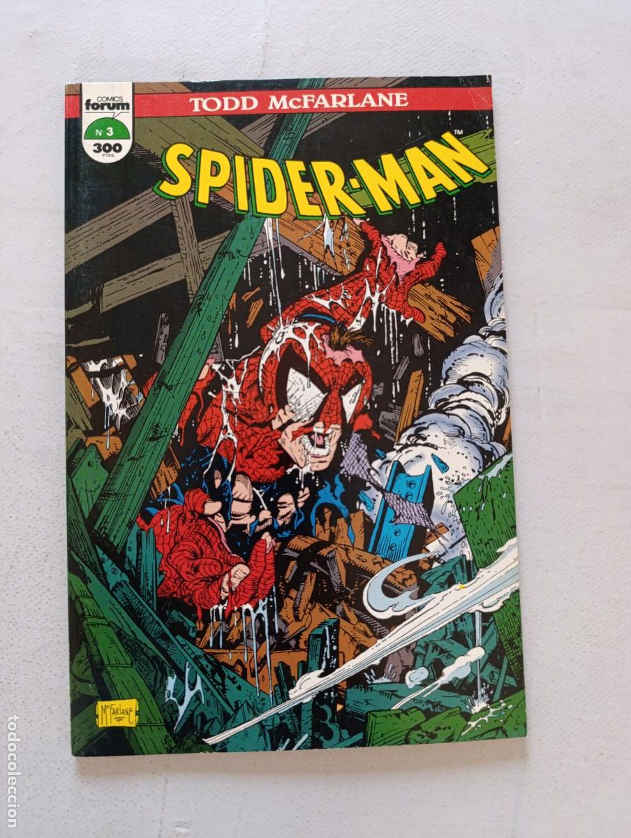 C&oacute;mics: SPIDERMAN N&ordm; 3 - TODD MCFARLANE - FORUM (365) - Foto 1