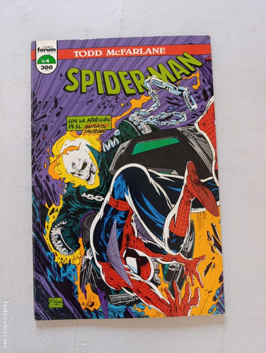 C&oacute;mics: SPIDERMAN N&ordm; 4 - TODD MCFARLANE - FORUM (365) - Foto 1
