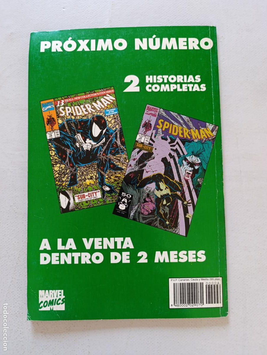 C&oacute;mics: SPIDERMAN N&ordm; 6 - TODD MCFARLANE - FORUM (365) - Foto 3