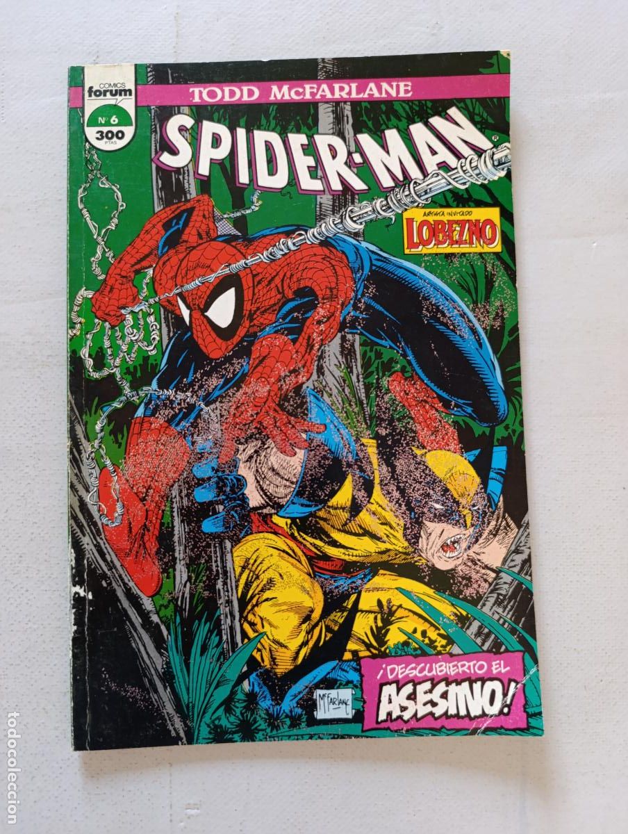 C&oacute;mics: SPIDERMAN N&ordm; 6 - TODD MCFARLANE - FORUM (365) - Foto 1
