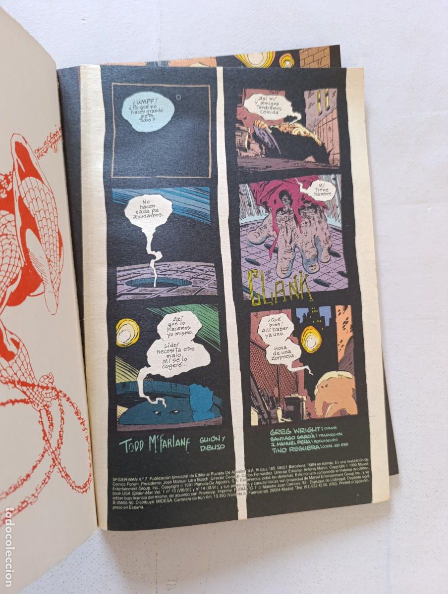 C&oacute;mics: SPIDERMAN N&ordm; 7 - TODD MCFARLANE - FORUM (365) - Foto 2