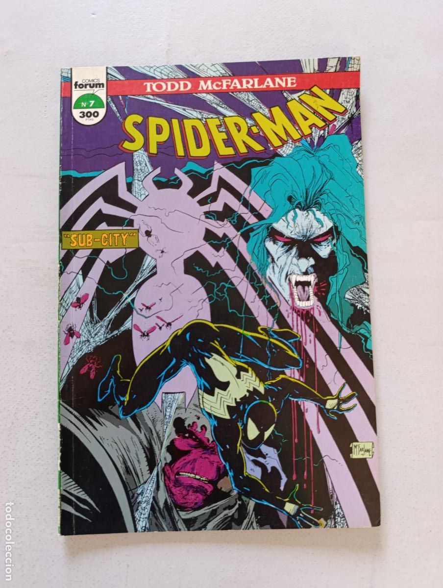 C&oacute;mics: SPIDERMAN N&ordm; 7 - TODD MCFARLANE - FORUM (365) - Foto 1