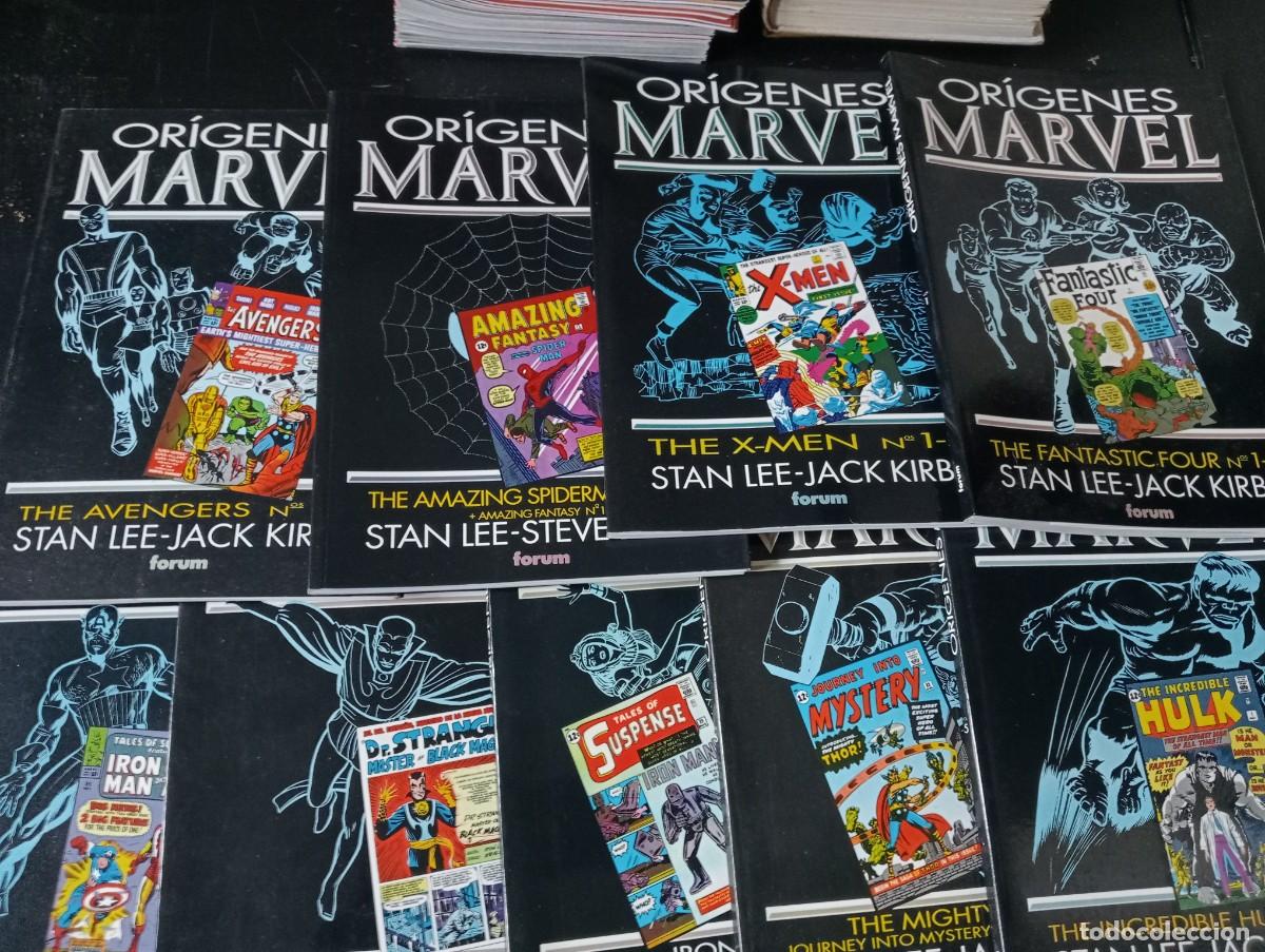 C&oacute;mics: ORIGENES MARVEL COMPLETA 9 VOLUMENES - Foto 1