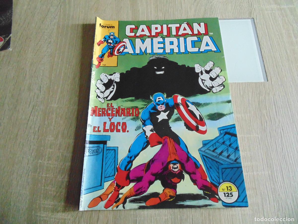 C&oacute;mics: Capitan America Vol-1 n&ordm; 13. 1986. Marvel / Forum. - Foto 1