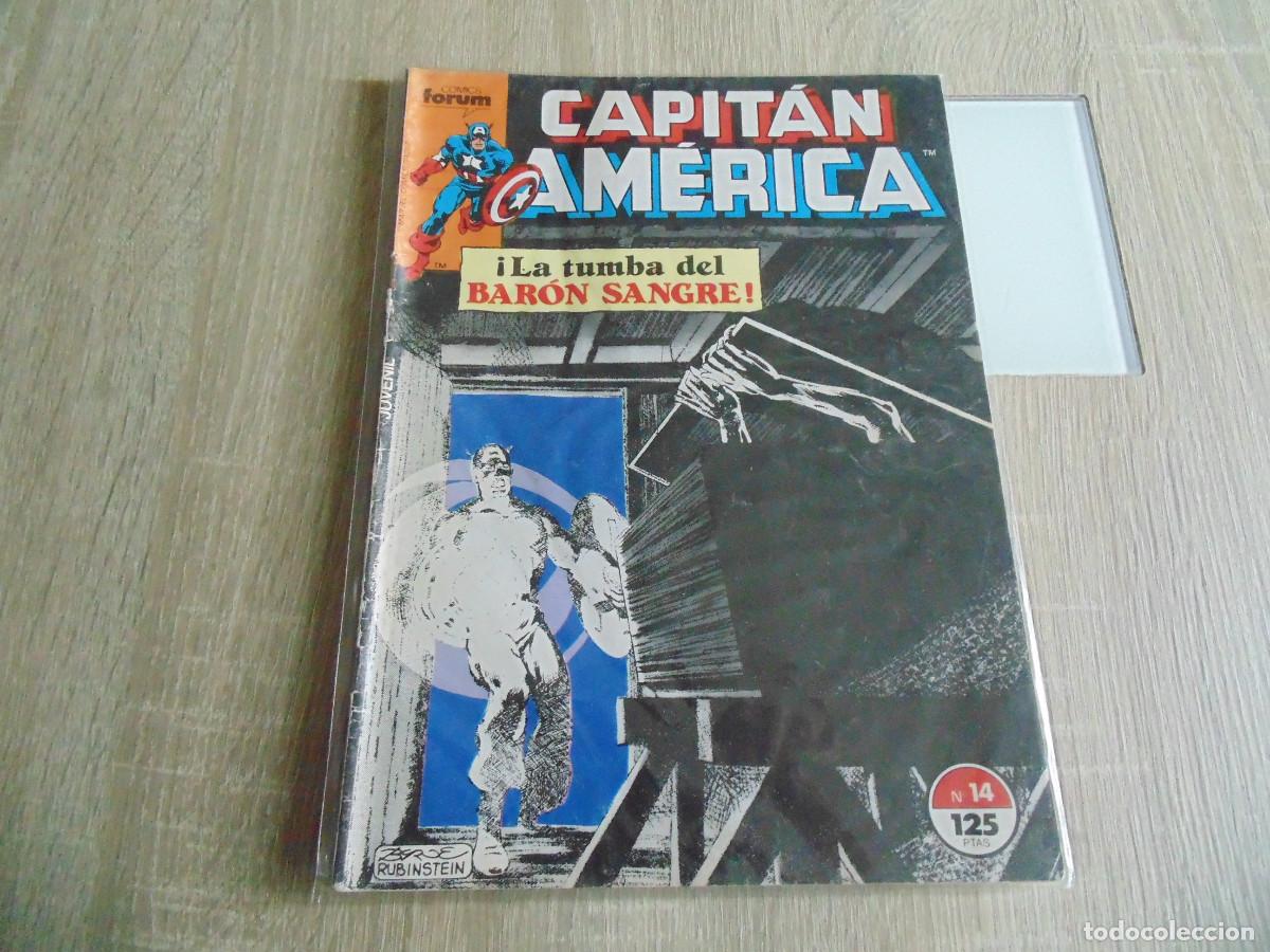 C&oacute;mics: Capitan America Vol-1 n&ordm; 14. 1986. Marvel / Forum. - Foto 1