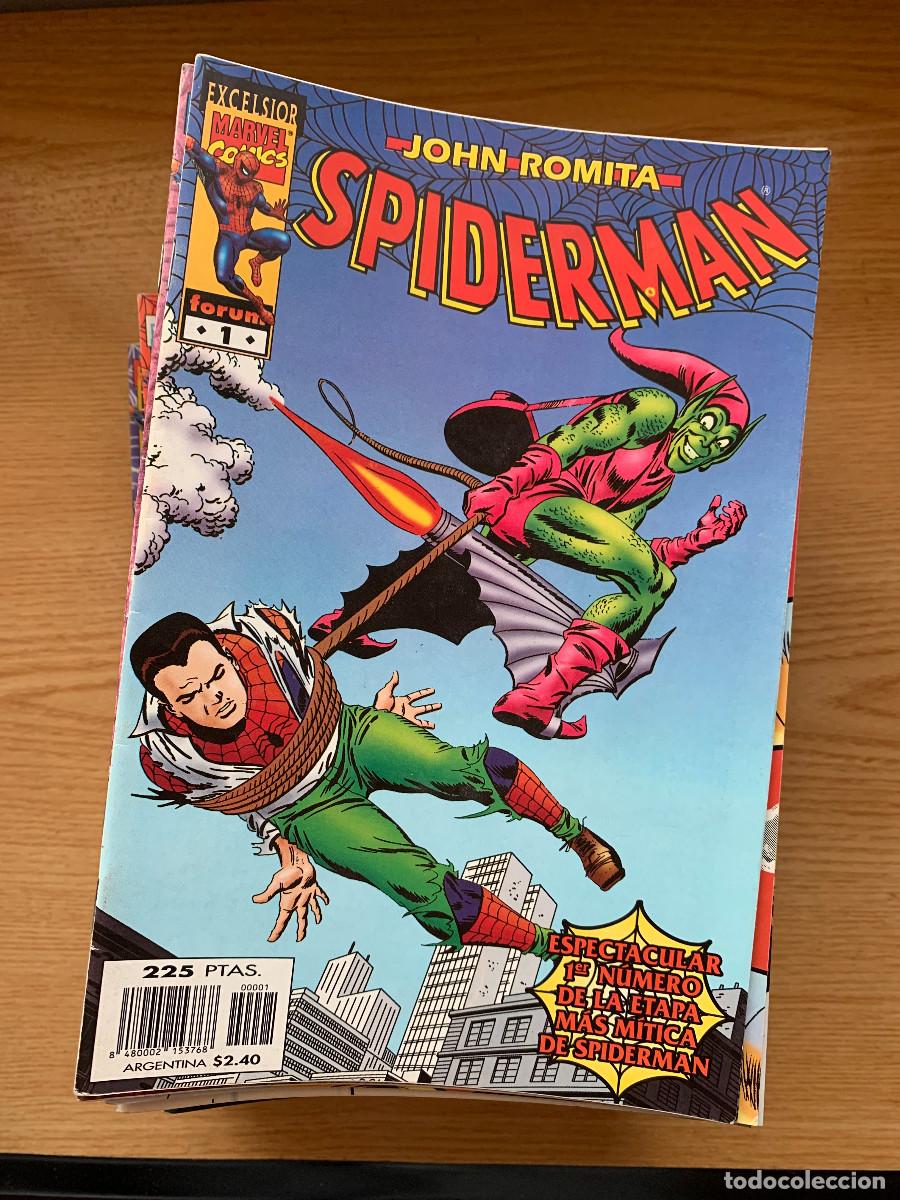 C&oacute;mics: Spiderman de John Romita Lote de 48 N&uacute;meros - Foto 1