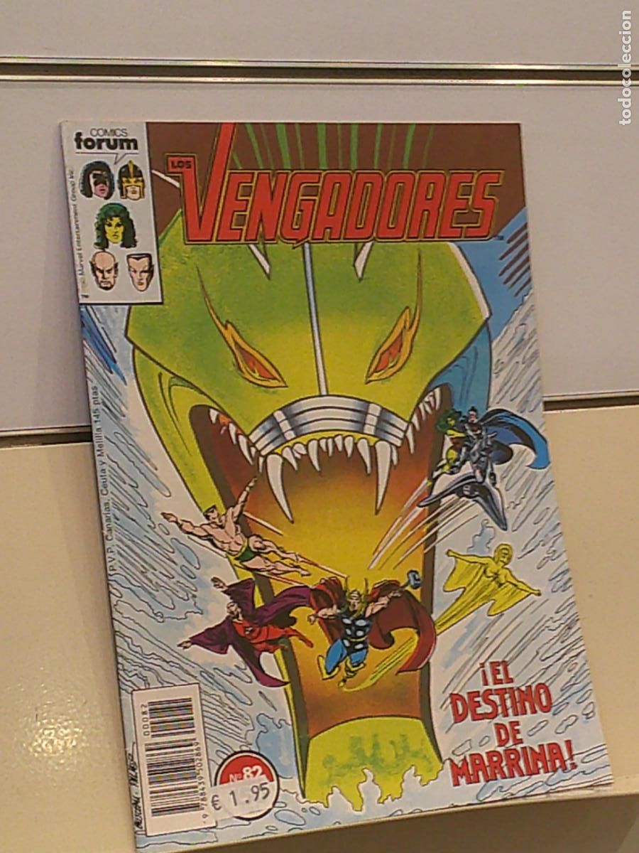C&oacute;mics: LOS VENGADORES VOL. 1 N&ordm; 82 MARVEL - FORUM - Foto 1