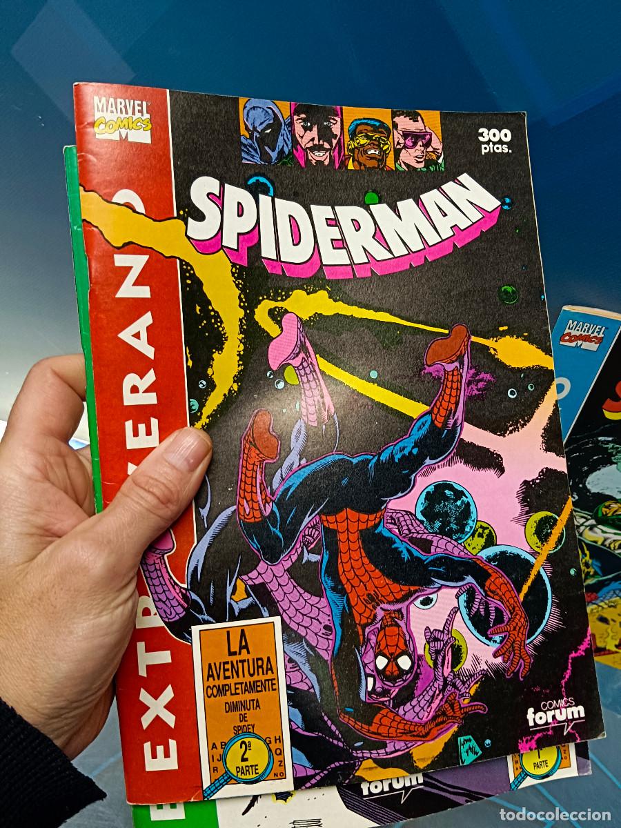 C&oacute;mics: 3 comics, forum, LA AVENTURA COMPLETAMENTE DIMINUTA DE SPIDEY , COMPLETA ,EXTRAS MARVEL - Foto 5