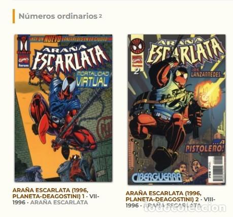 C&oacute;mics: ARA&Ntilde;A ESCARLATA 1 2 - COMPLETA - Forum, a&ntilde;o 1996 - Foto 7