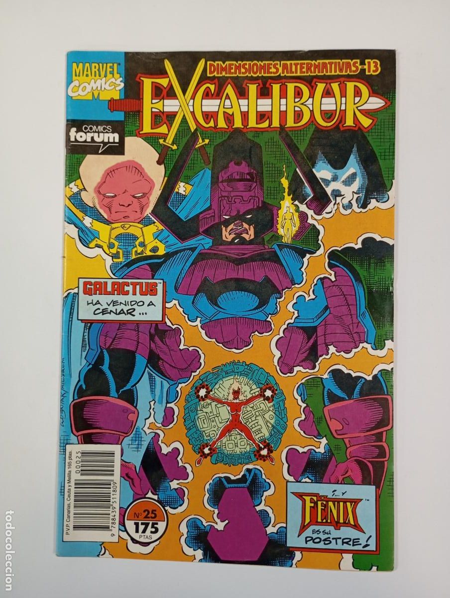 C&oacute;mics: EXCALIBUR N&ordm; 25. MARVEL COMICS FORUM. TDKR22 - Foto 1
