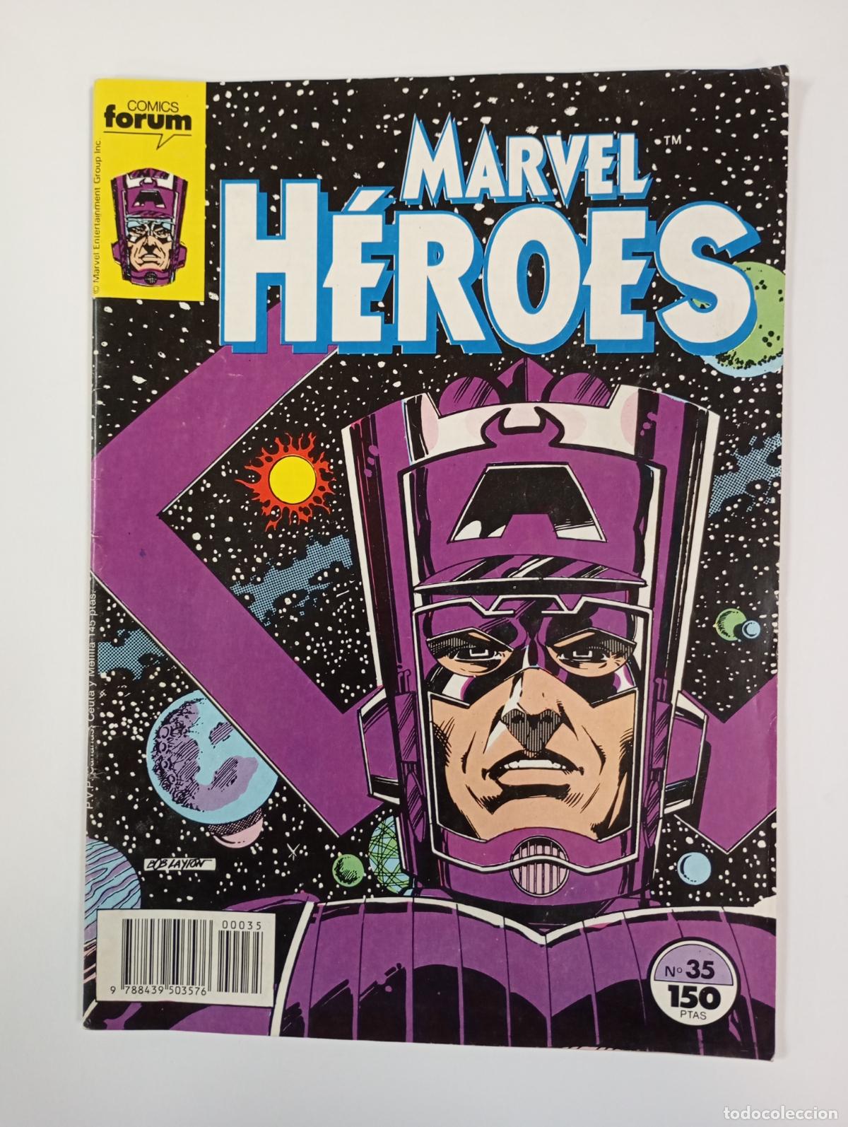 C&oacute;mics: MARVEL H&Eacute;ROES N&ordm; 35. MARVEL COMICS FORUM. TDKR22 - Foto 1