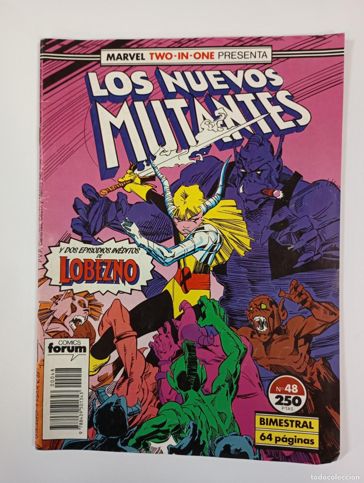 C&oacute;mics: LOS NUEVOS MUTANTES N&ordm; 48. MARVEL COMICS FORUM. TDKR22 - Foto 1