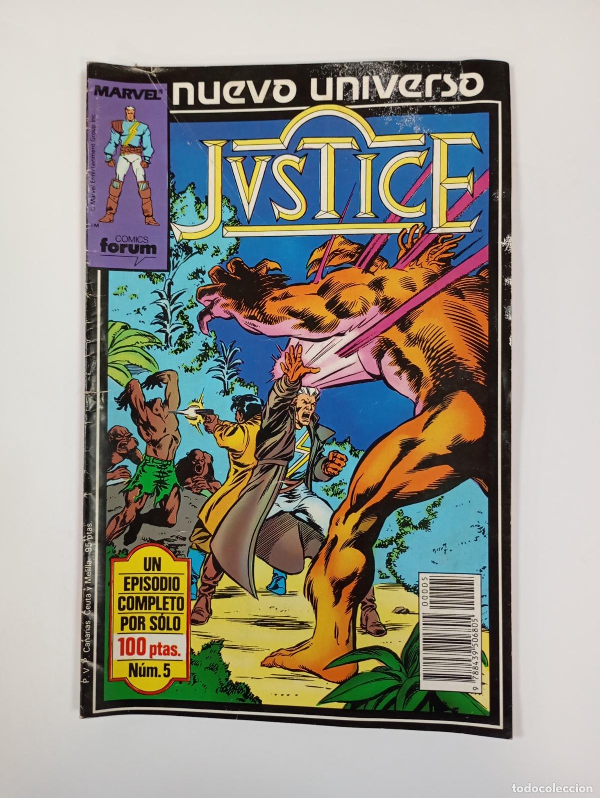C&oacute;mics: JUSTICE N&ordm; 5. MARVEL COMICS FORUM. TDKR22 - Foto 1