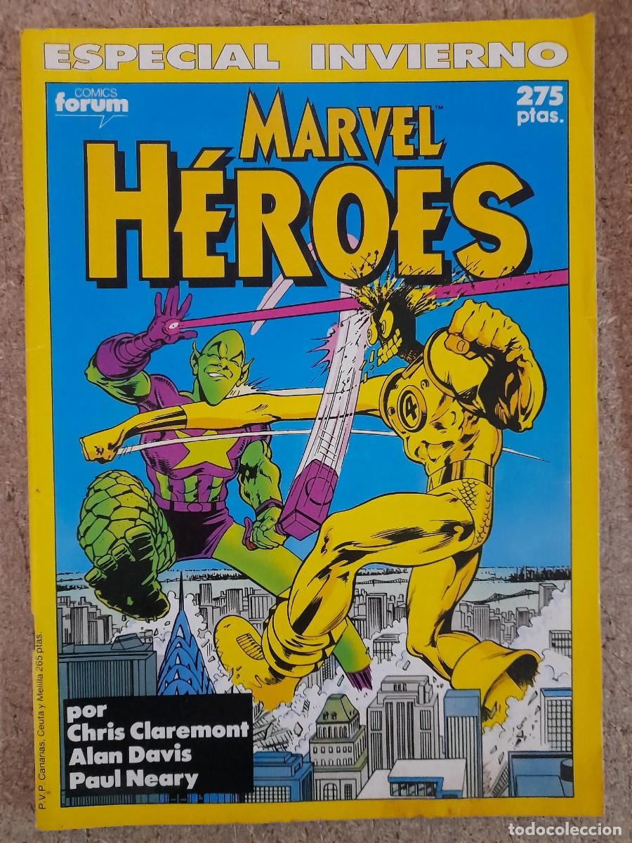 C&oacute;mics: Marvel Heroes Especial Invierno 1990.Marvel.Forum - Foto 1