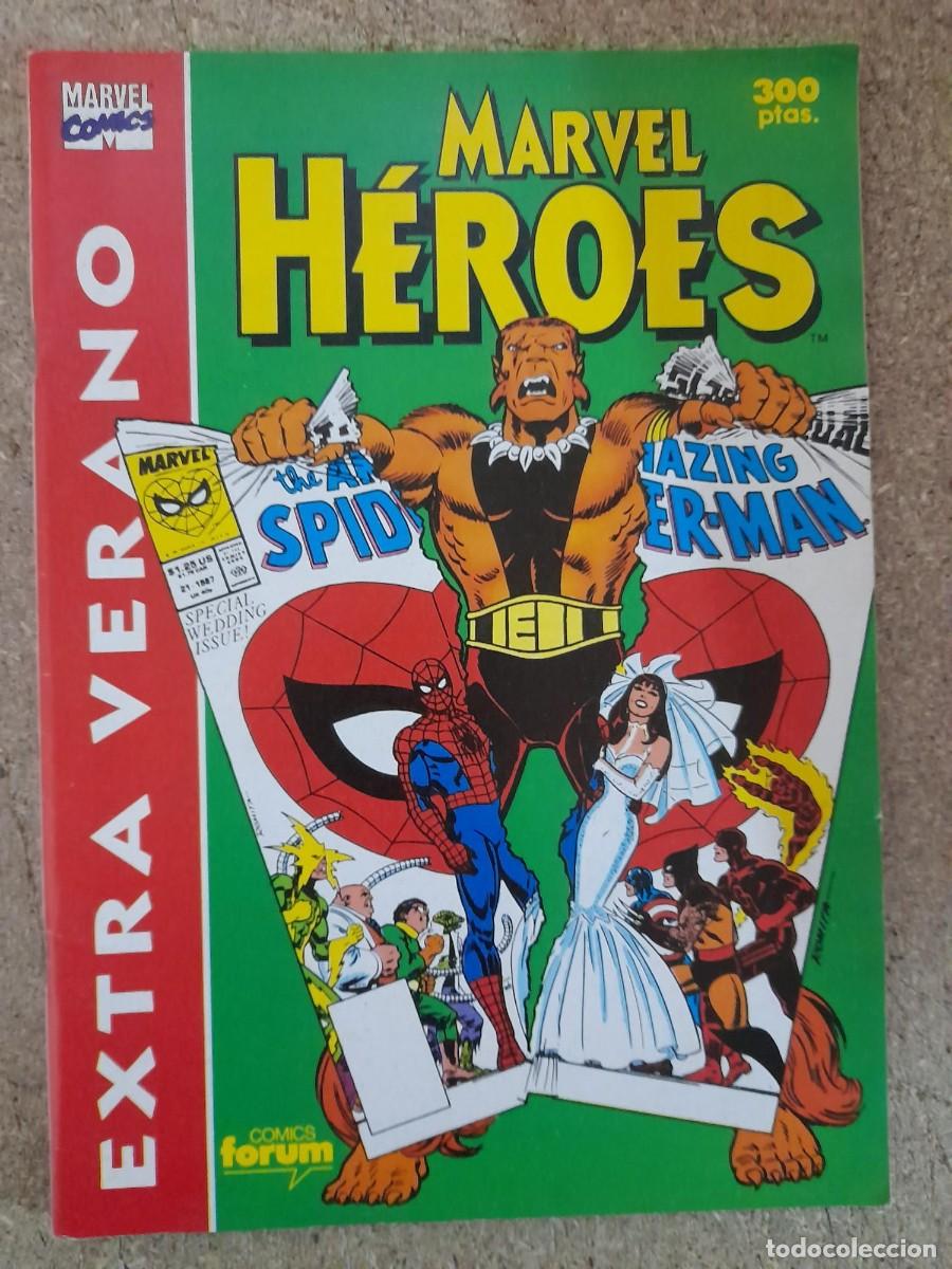 C&oacute;mics: Marvel Heroes Extra Verano 1991.Marvel.Forum - Foto 1