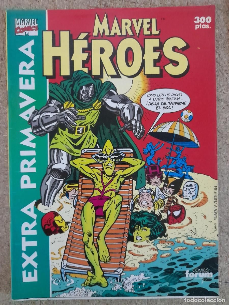 C&oacute;mics: Marvel Heroes Extra Primavera 1991.Marvel.Forum - Foto 1