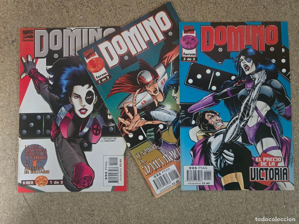 C&oacute;mics: Domino.Completa. 3 Comics.Marvel Forum - Foto 1