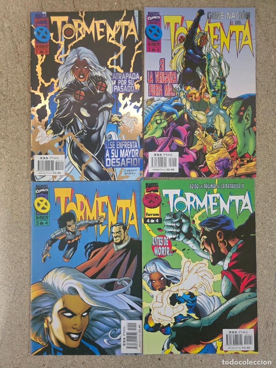 C&oacute;mics: Tormenta.Atrapada Por Su Pasado.Completa. 4 Comics.Marvel Forum - Foto 1