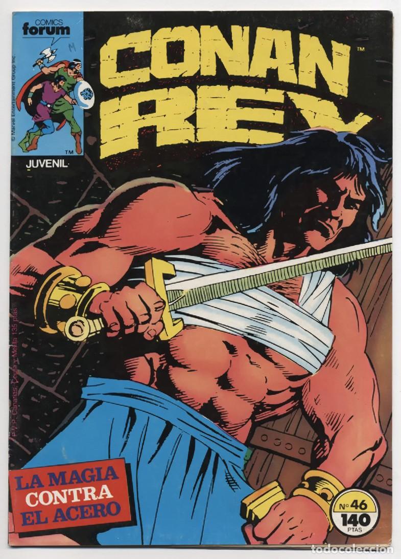 C&oacute;mics: COMIC GRAPA VOL.1 CONAN REY N&ordm; 46 EDICIONES FORUM MARVEL 1988 - Foto 1
