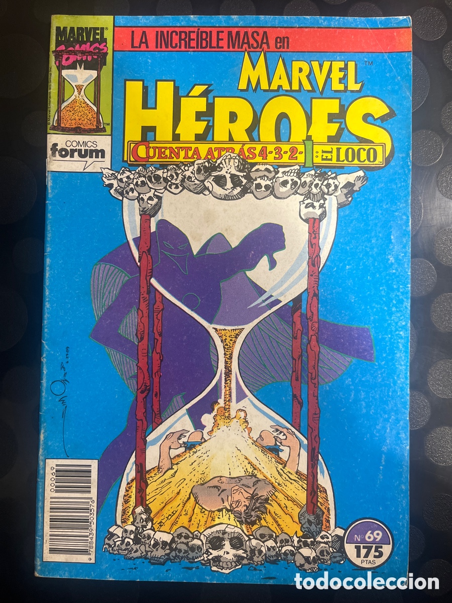 C&oacute;mics: MARVEL H&Eacute;ROES N.69 LA INCRE&Iacute;BLE MASA ( 1986/1993 ) - Foto 1