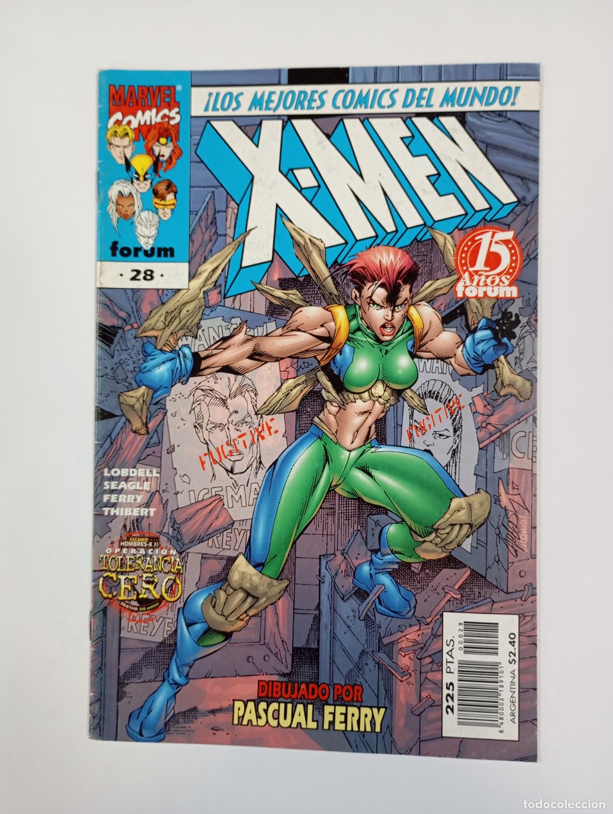 C&oacute;mics: X-MEN. N&ordm; 28. PASCUAL FERRY. FORUM MARVEL COMICS. TDKR38 - Foto 1