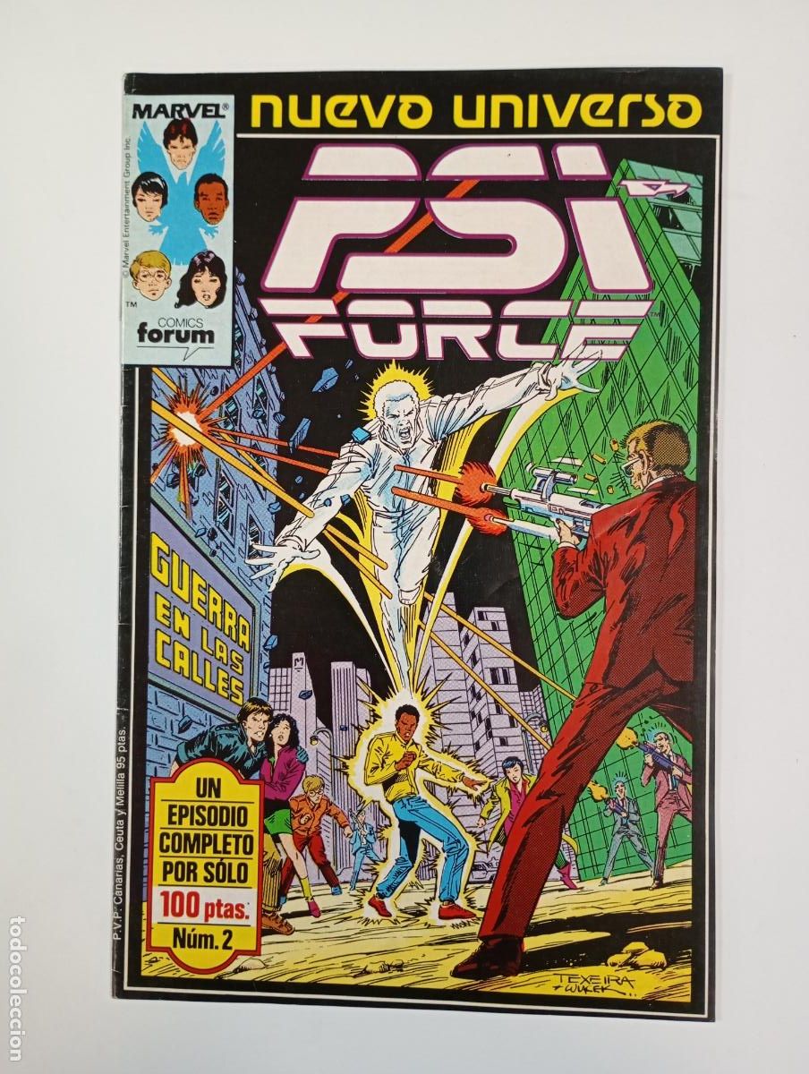 C&oacute;mics: PSI FORCE N&ordm; 2. MARVEL COMCIS FORUM. TDKR38 - Foto 1