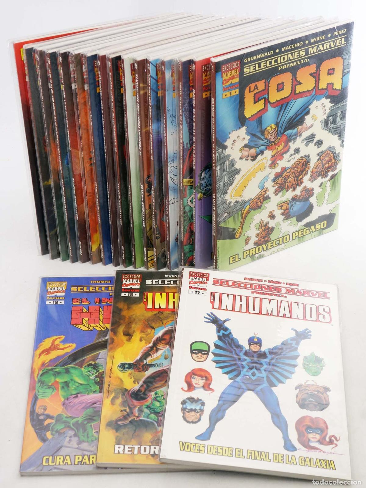 C&oacute;mics: SELECCIONES MARVEL 1 A 19. COMPLETA. Forum, 1999 - Foto 1