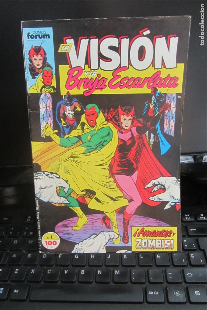 C&oacute;mics: LA VISI&Oacute;N Y LA BRUJA ESCARLATA N&ordm; 1 FORUM ARX37 - Foto 1