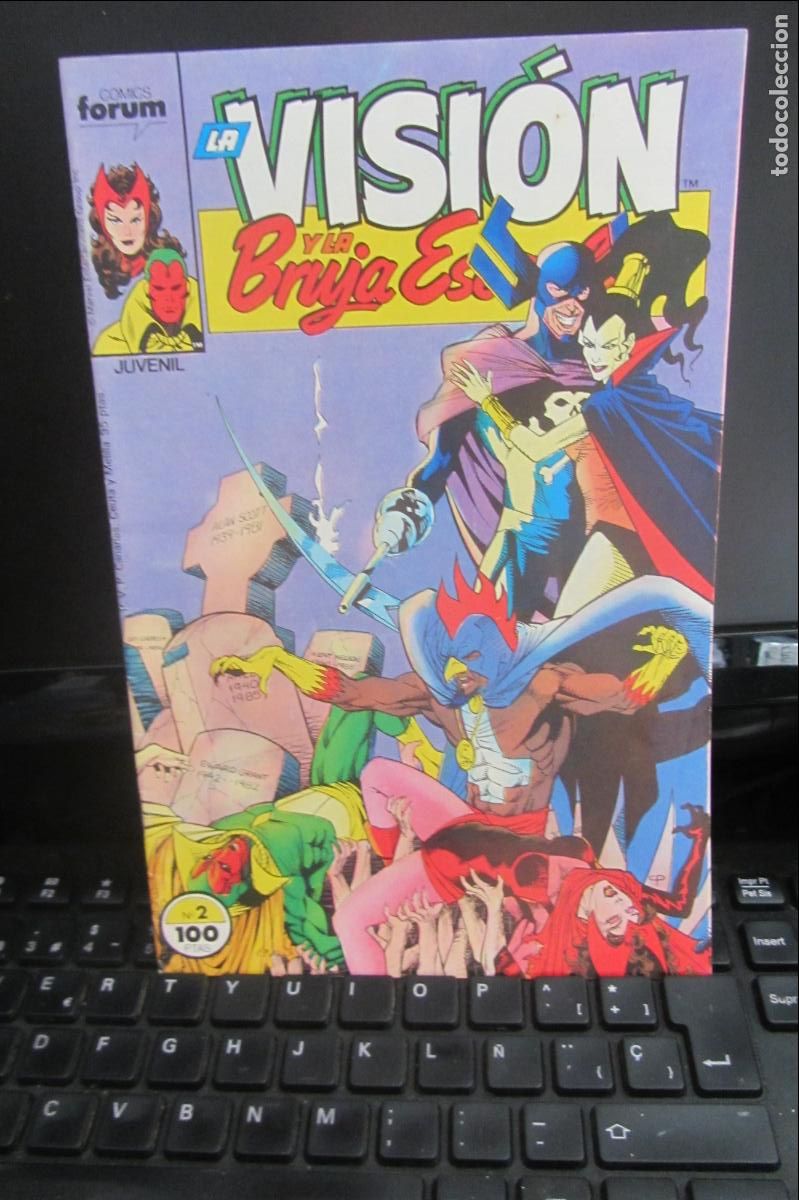 C&oacute;mics: LA VISI&Oacute;N Y LA BRUJA ESCARLATA N&ordm; 2 FORUM ARX37 - Foto 1