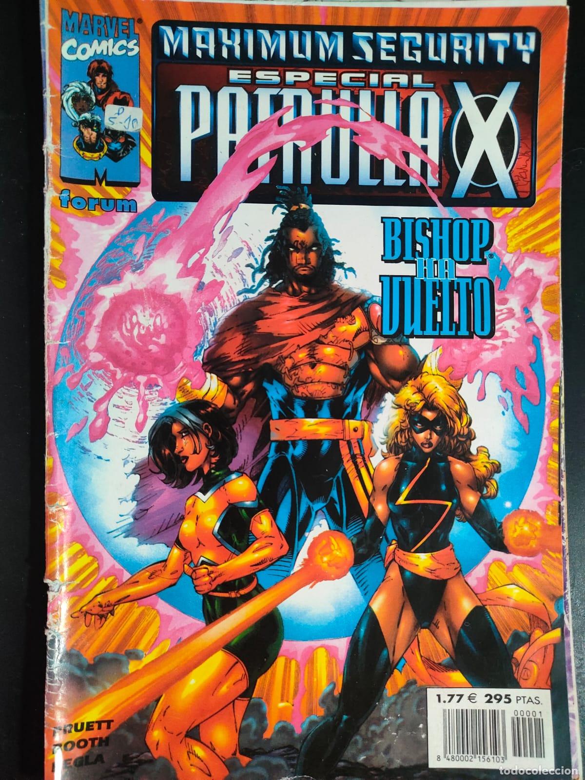 C&oacute;mics: MAXIMUN SECURITY PATRULLA X BISHOP HA VUELTO - Foto 1