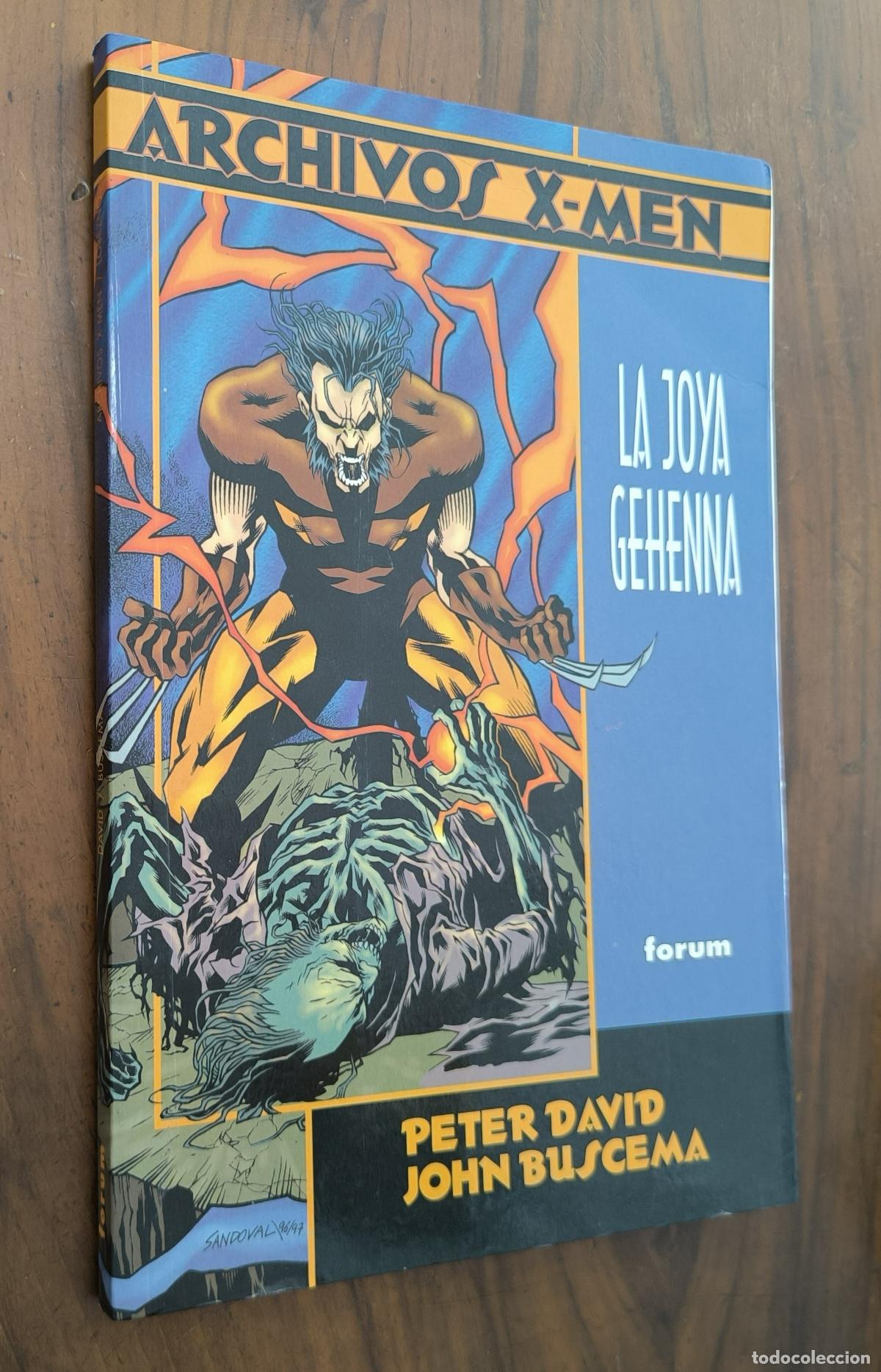 C&oacute;mics: ARCHIVOS X-MEN - LA JOYA GEHENNA - PETER DAVID - JOHN BUSCEMA